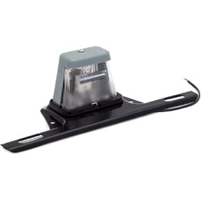 Lumitronics License Plate Lamp Light with Bracket for Trailers, Boats, Cars, Trucks, RV, and Cars