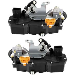 cciyu Door Latch Lock Actuator Rear Left+Rear Right Compatible for Chevrolet Tahoe 2007-2009,for GMC Yukon for GMC Yukon XL 1500 for GMC Yukon XL 2500 2007-2009 Door Lock Actuators Replaces 931-108