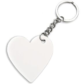 Subli-Cloth Subli-Acrylics Customizable Keychain Gift Sublimation Pack x 10units (House)