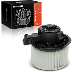 A-Premium HVAC Heater Blower Motor Assembly Compatible with Kia Vehicles - Forte/Forte Koup 2010 2011 2012 2013, Forte5 2013 - Front Side, Replace# 97113-1M000, 971131M000