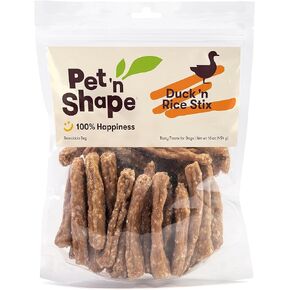Pet 'n Shape Duck 'n Rice Stix Dog Treats - 1 Pound