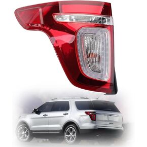 munirater Tail Light Assembly Left Side Replacement for 2011-2015 Explorer FO2800226 BB5Z13405C