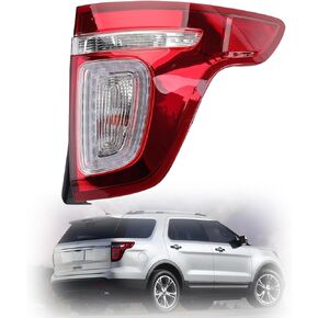 munirater Tail Light Assembly Right Side Replacement for 2011-2015 Explorer FO2801226 BB5Z13404C