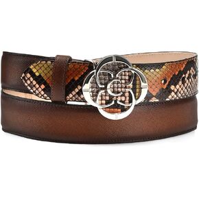 Cuadra Women's Belt in Genuine Python Leather CDA28PH