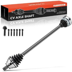 A-Premium CV Axle Shaft Assembly Compatible with Audi A3, A3 Quattro & Volkswagen Beetle, Jetta, Passat, CC, Eos, GTI, 2006-2018, Front Right Passenger Side, Replace# 1K0407272JB, 1K0407272KJ