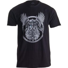 Odin | Norse Mythology God Valkyrie Valhalla Viking Raven Nordic Thor T-Shirt