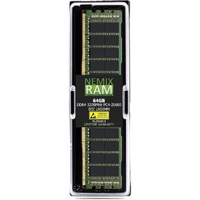 NEMIX RAM 1TB (8X128GB) DDR4 3200MHZ PC4-25600 4Rx4 1.2V 288-PIN ECC LRDIMM Load Reduced Server Memory Compatible with Dell PowerEdge R6515 Rack Server