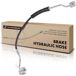 A-Premium Front Driver Brake Hydraulic Hose Compatible with Ford and Mazda Models - Ranger 1997, B3000 1997, B4000 1997, 4WD