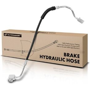 A-Premium Front Driver Brake Hydraulic Hose Compatible with Ford and Mazda Models - Ranger 1995-1997, B2300/B3000/B4000 1995-1997, 2-Wheel ABS