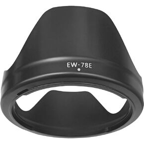 EW-78E Lens Hood for Canon EF-S 15-85mm f/3.5-5.6 is USM Lens,Hxdzieory 72mm Lens Hood
