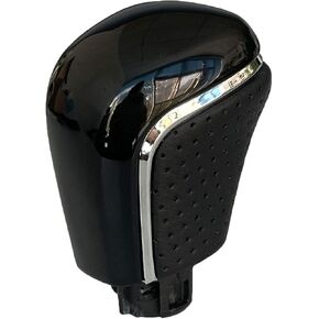 Pursustar الجلود البيانو الأسود ذراع السرعة التحول المقبض شيفتر لتويوتا 2018 2019 2020 2021 2022 كامري أفالون كورولا in Kuwait