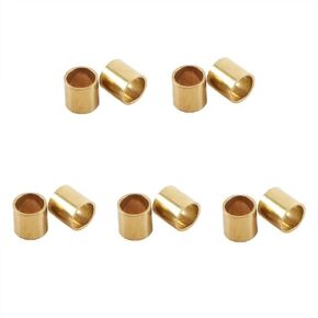 GT2 Belt Clamp 3D Printer Belt Clamps Copper Buckles Durable Wire Cable Connector fits for 6mm 3D Printer Belt(10 pcs a Pack)