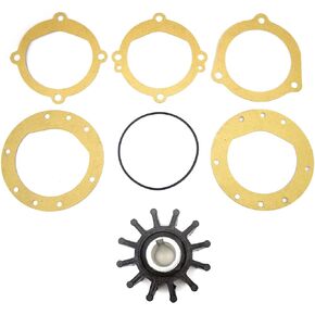 Water Pump Impeller Kit Replaces Sherwood 9959K, 09959K & Johnson 09-701B-1, Onan 132-0317 132-0117, Pleasurecraft R061015, Yamaha YSC-101-03-01,Volvo 835512 3854286, Jabsco 18838-0001-P