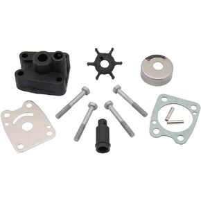 68D-WG078-00-00 Water Pump Impeller Repair Kit for Yamaha Mariner Outboard 4HP 5HP F4 (2002-2008) Boat Motor Engine Rebuild Service Parts Replacement 6E0-W0078-00 6E0-W0078-A2-00 2/4 Stroke