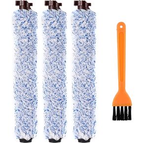 Carkio 3 Pack 1926 Hardwood Floor Brush Roll with Cleaning Brush Compatible with Bissell CrossWave Pet Pro 2306A & 1785A Series Vacuum Cleaner - Combo Pack 4