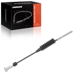 A-Premium Front Side Parking Brake Cable Assembly Compatible with Toyota, Chevrolet Models: Corolla 1989-2002, Celica 1986-1989, Prizm 1998-2002 - Replace# 4641002040, 4641012160