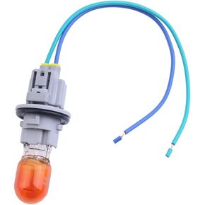 90075-60028 Signal Bulb Socket Connector Pigtail Replacement for RAV4 Prius Tacoma Corolla Turn Signal Socket 90980-11019 (Including Bulb)