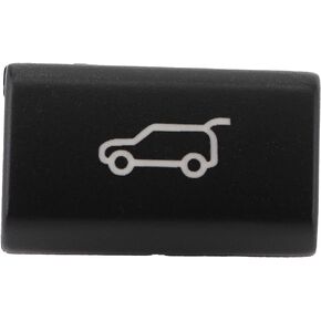 Rear Trunk Button Cover, Auto Car Accessorie Interior Tailgate Rear Trunk Switch Button Cover Covers Replacement for X5 E70 X6 E71 Other Interior Accessories