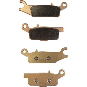 Demon Powersports Front Right Sintered Brake Pads for Yamaha Grizzly/Raptor, Sintered Metallic Material For Better Grip, Reduced Brake Fade, Instant Braking (See Fitment Details in Description)
