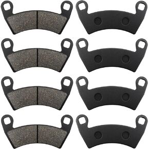 ZICOO Front and Rear Brake Pads for Polaris RZR XP 1000 EPS 2014-2022, Ranger 700, Ranger 900 Crew, Ranger 570 700 800 Crew, RZR 4 900 XP