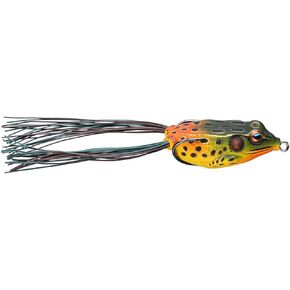 LIVE TARGET FGH45T519 Frog Hollow Body Topwater Lure, 1 3/4", 1 Hook, Multi, One Size