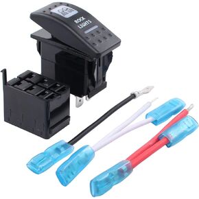 MOTOKU Rock Lights Rocker Switch 5 Pin for Can Am Commander 800R XT 1000 DPS Maverick X3 R Max 1000R Defender DPS HD8 XT HD10