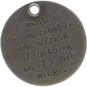 Advantus Idea-Ology Metal Quote Tokens 8/Pkg, Multi