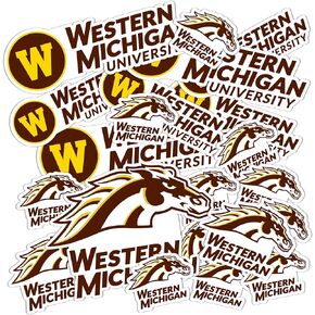 Desert Cactus Western Michigan University Sticker Broncos Stickers Vinyl Decals Laptop Water Bottle Car Scrapbook T1 (Type 1-1)