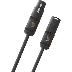 D'Addario Accessories Microphone Cable - XLR Cable - Copper Braid Shield - Optimal Signal Transfer - American Stage - 5 Inch/127 MM - 1 Pack