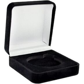 PinMart's Challenge Coin Medallion Black Velvet Presentation Box