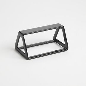 Display Wedge, Rubberized, Black, 2-1/2" H