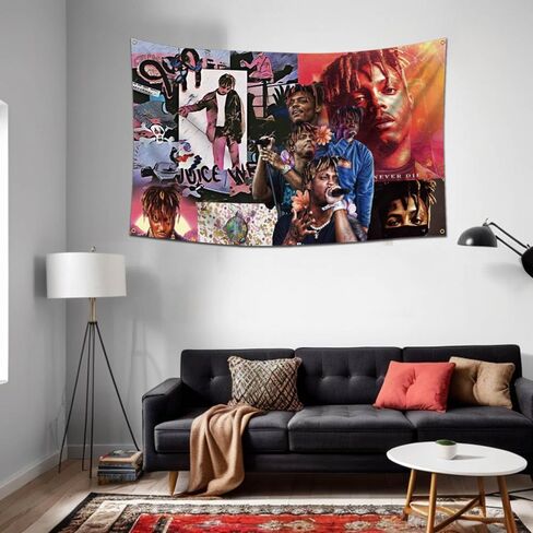 ENMOON Rapper Singer Tapestry 3x5Ft Tapestry Wall Hanging Living Room Bedroom Dorm Aesthetic Decor in Saudi Arabia