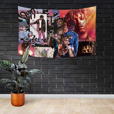 ENMOON Rapper Singer Tapestry 3x5Ft Tapestry Wall Hanging Living Room Bedroom Dorm Aesthetic Decor in Saudi Arabia