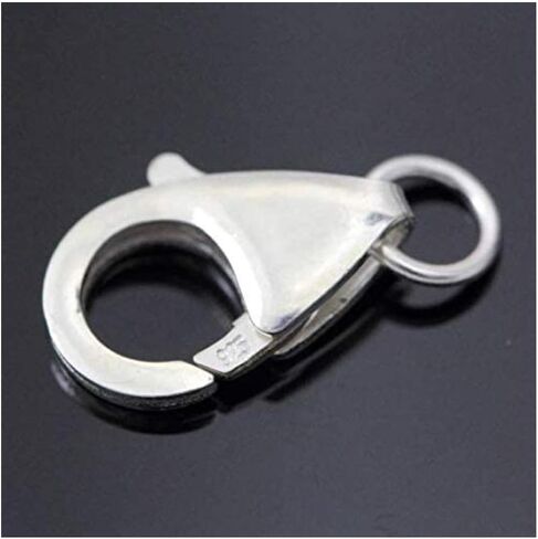 10pcs Adabele Authentic Gold Plated Sterling Silver 10mm (0.39 Inch) Small Raindrop Lobster Claw Trigger Clasps Hypoallergenic Nickel Free for Jewelry Making SS20-10 in Saudi Arabia