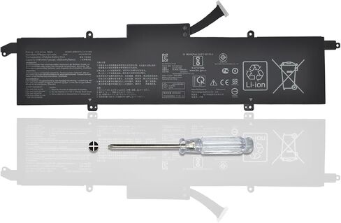 بطارية الكمبيوتر المحمول C41N1908 لـ Asus Zephyrus G14 GA401 GA401IH GA401II GA401IU GA401IV GA401IVC GA401IHR GA401Q GA401QH GA401QM GA401IH-BM007 GA401IV-BR9N6 Series C41PQ05 15.4V / 76 واط ساعي / 4940 مللي أمبير in Kuwait