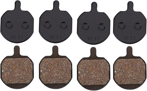 4 Pairs Bike Brake Pads 8PCS Mountain Bike Semi Metallic Resin Brake Pads for Hayes Sole MX2/3/4/5 CX5 GX C GX2 in Saudi Arabia