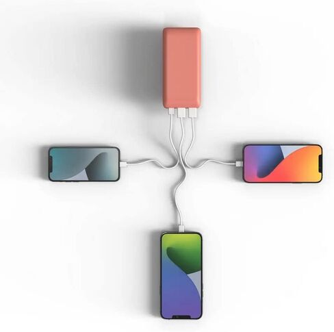 باور بانك موفي باور ستيشن الترا، شاحن بطارية محمول بسعة 30.000 مللي أمبير في الساعة مع 3 مخارج شاحن للهاتف الخلوي متوافق مع هواتف iPhone وGalaxy وiPad والمزيد، Terra in Kuwait