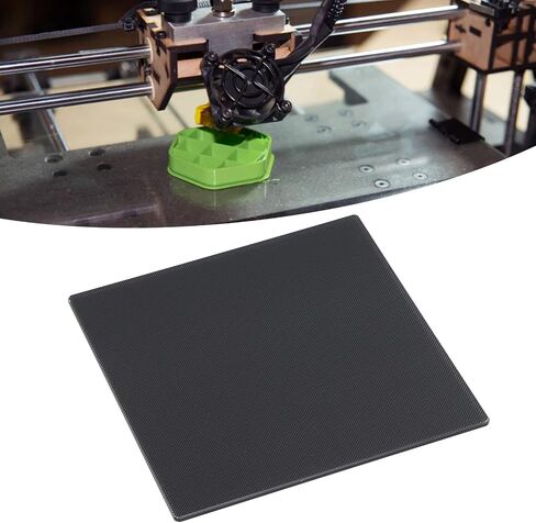 Upgraded 3D Printer Tempered Glass Plate Build Glass Bed Tempered Glass Bed, Microporous Coating Build Plate Heat Bed 3D Printer Accessory 180x180x4mm 3D Printer Bed Adhesive in Saudi Arabia