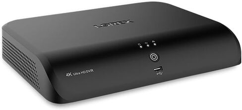Lorex D881A82B-R Fusion 4K 12 Camera Capable (8 Wired and 4 Wi-Fi) 2TB DVR (Renewed) in Saudi Arabia