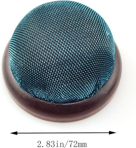 JCBIZ Bright Blue Pin Holder Handmade DIY Sewing Tools Needle Pincushions Cute Needle Holder Round Clip Holder Sewing Accessories in Saudi Arabia