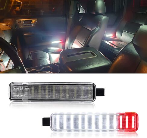 LED Interior Door Courtesy Lights for H2 | for C/K | for Silverado 2003-2007/ Sierra 1500 2500 3500 | for Pickup Suburban | for Tahoe | for Avalanche | for Yukon XL | for Escalade(Blue) in Saudi Arabia