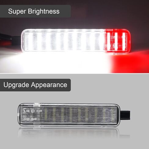 LED Interior Door Courtesy Lights for H2 | for C/K | for Silverado 2003-2007/ Sierra 1500 2500 3500 | for Pickup Suburban | for Tahoe | for Avalanche | for Yukon XL | for Escalade(Blue) in Saudi Arabia