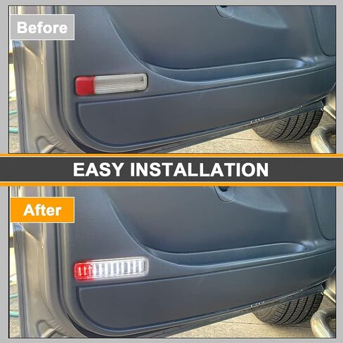 LED Interior Door Courtesy Lights for H2 | for C/K | for Silverado 2003-2007/ Sierra 1500 2500 3500 | for Pickup Suburban | for Tahoe | for Avalanche | for Yukon XL | for Escalade(Blue) in Saudi Arabia