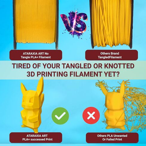 خيوط PETG 1.75 مم، خيوط طابعة ثلاثية الأبعاد، بكرة ملفوفة 1 كجم/2.2 رطل، دقة الأبعاد ± 0.02 مم، مع كيس مكنسة تخزين الفتيل، تناسب معظم طابعات FDM ثلاثية الأبعاد، مطابقة بانتون، بني فاتح PETG in Kuwait