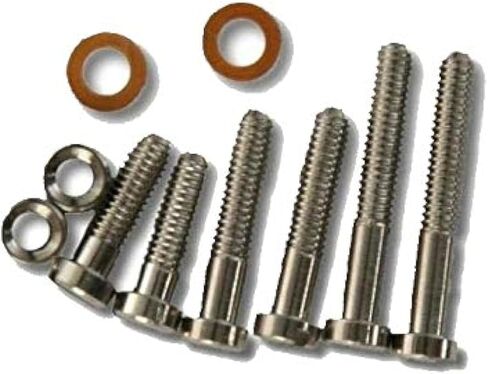 Aluminum Turntable Headshell Cartridge Mounting Screws Nuts & Washers M2.5 10mm 14mm 18mm in Saudi Arabia