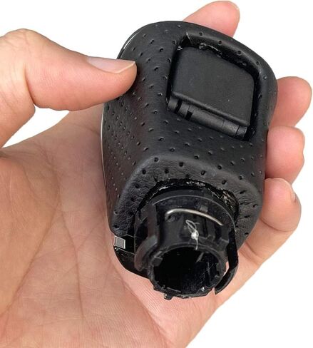 Pursustar الجلود البيانو الأسود ذراع السرعة التحول المقبض شيفتر لتويوتا 2018 2019 2020 2021 2022 كامري أفالون كورولا in Kuwait