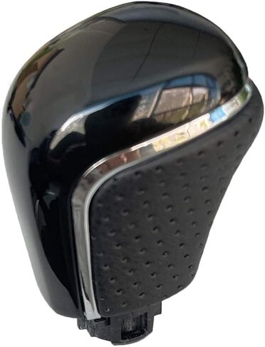 Pursustar الجلود البيانو الأسود ذراع السرعة التحول المقبض شيفتر لتويوتا 2018 2019 2020 2021 2022 كامري أفالون كورولا in Kuwait