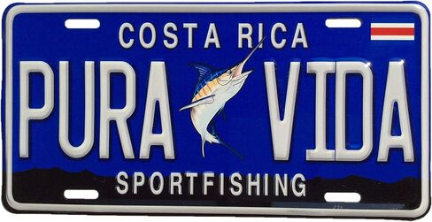 Costa Rica Novelty License Plate Over 20 Unique Styles in Saudi Arabia