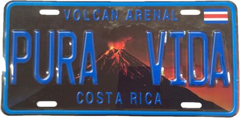 Costa Rica Novelty License Plate Over 20 Unique Styles in Saudi Arabia