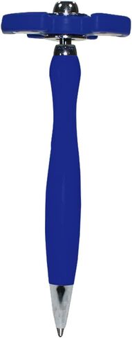 Halcyon Soft Touch Fidget Spinner Pen, Set of 3, Colors May Vary (spinner color may not match the barrel color) in Kuwait